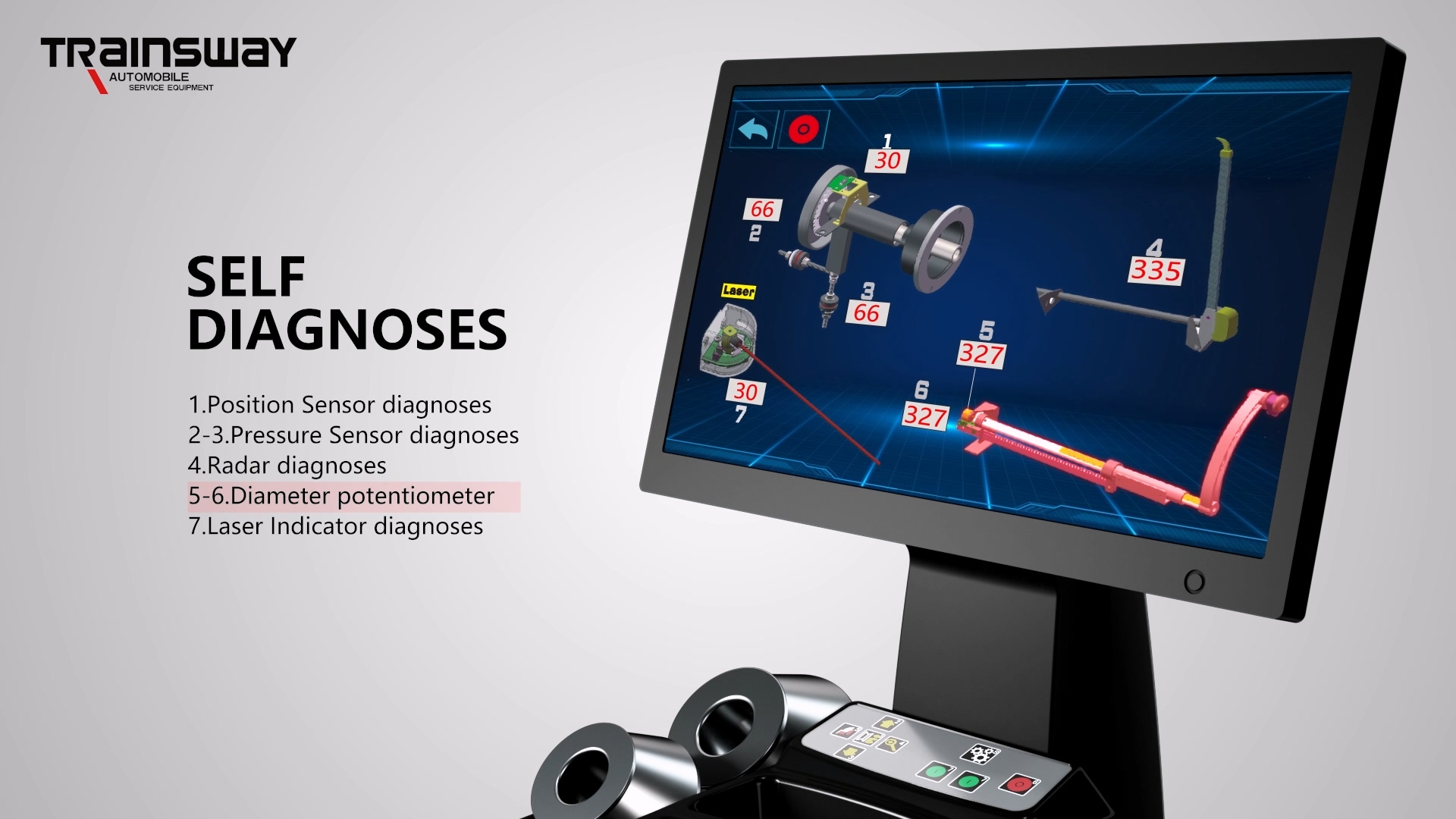 嘉兴轮胎平衡机三维动画产品展示案例截图